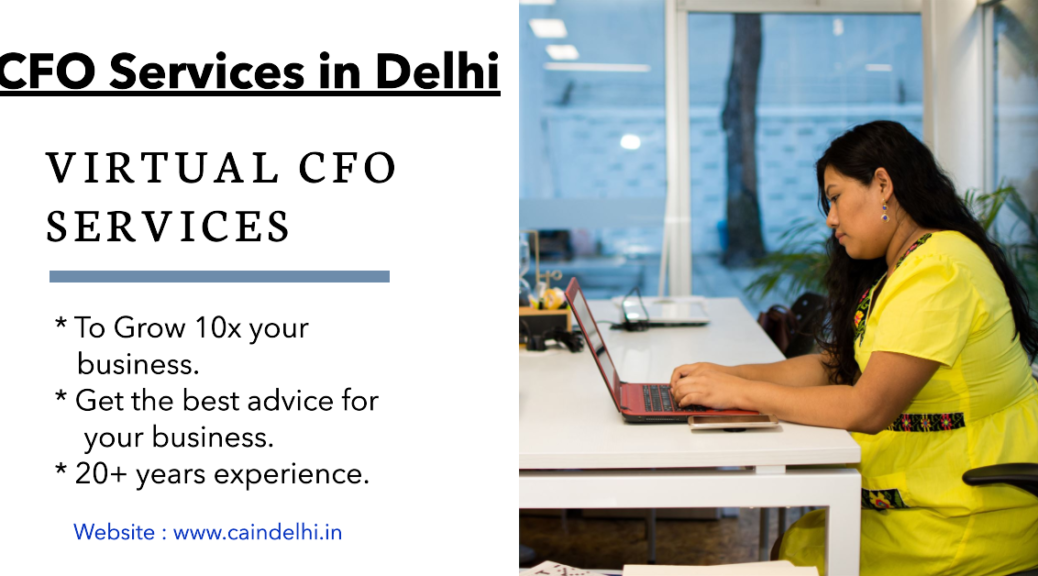 Virtual CFO Services in Delhi